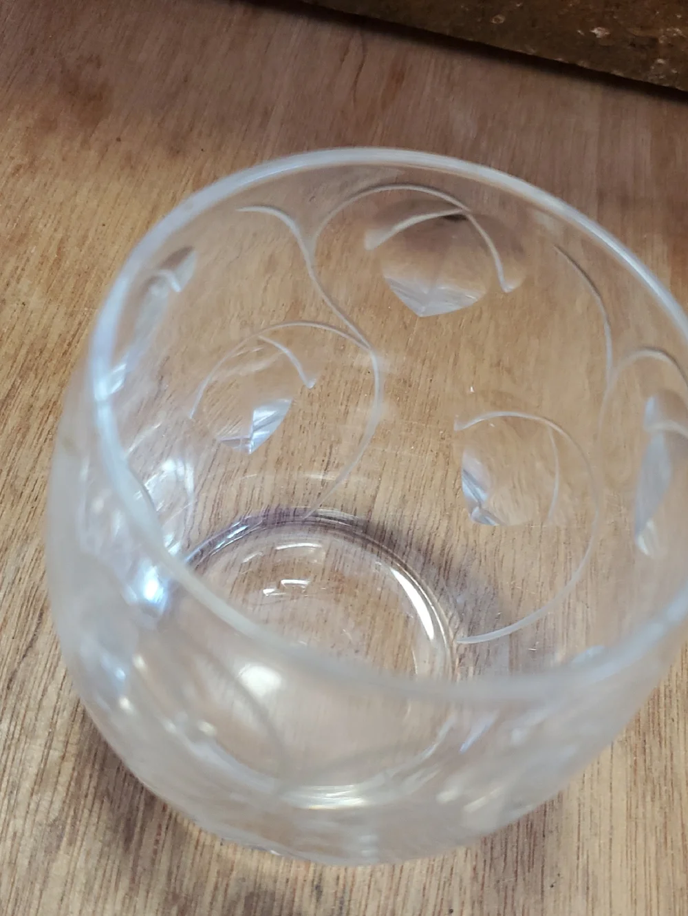 Cut Crystal Condiment Jar Jelly Jam Pot with Lid D
